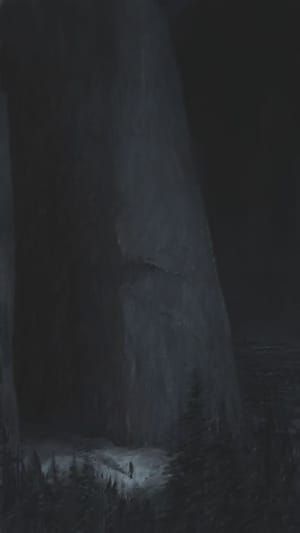 Artwork Title: Lonely mountain