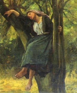 Artwork Title: Asleep in the Woods