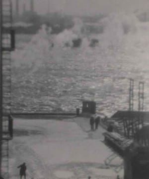 Artwork Title: Snow-Covered Dock, New York