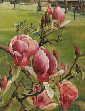 Artwork Title: Red Magnolia