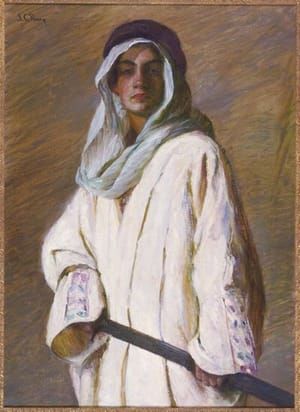 Artwork Title: Portrait of Kahlil Gibran
