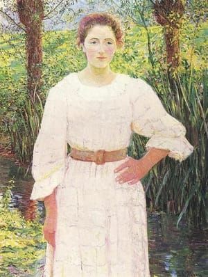 Artwork Title: By the Brook