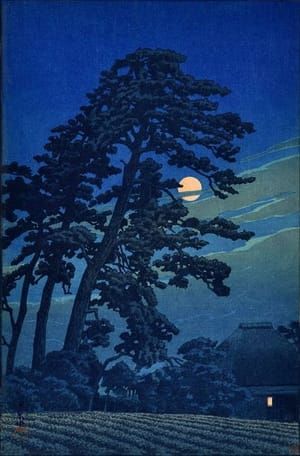 Artwork Title: Moon at Megome