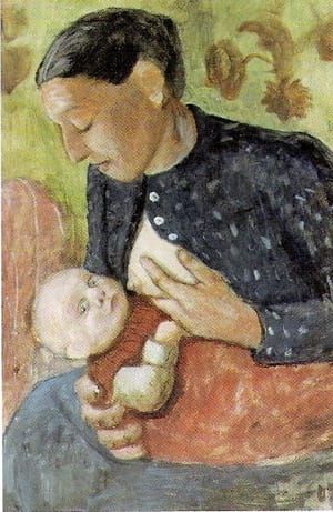 Artwork Title: Breastfeeding Mother