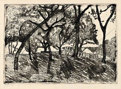 Artwork Title: Landscape with Trees