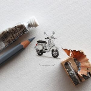 Artwork Title: 365 Postcards for Ants