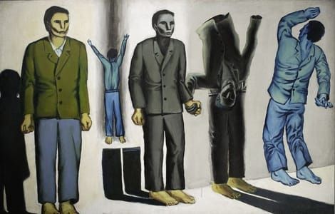 Artwork Title: Surrealist Execution (Execution VIII, Surrealist)