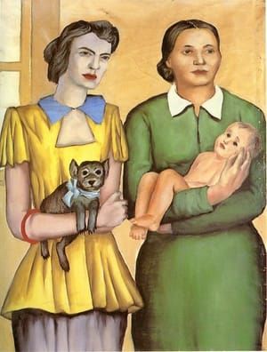Artwork Title: Two Young Married Women