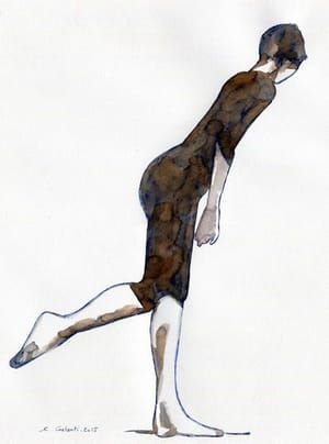 Artwork Title: A la recherche de la ligne