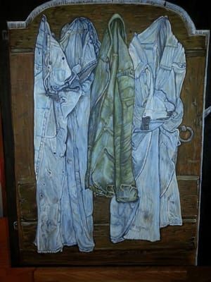 Artwork Title: Drie Lotgenoten (Three Fellow Sufferers/Three Companions in Misfortune)