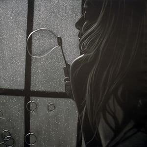 Artwork Title: Girl in Window