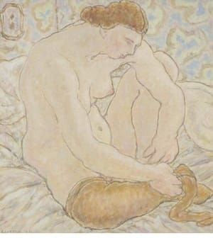 Artwork Title: Taking Stockings Off