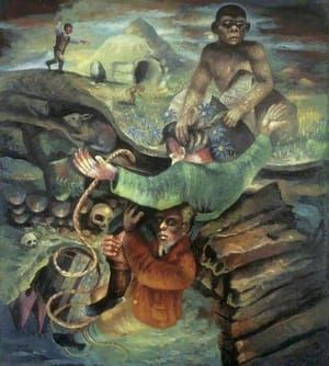 Artwork Title: Painting on a Darwinian Theme