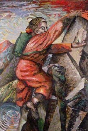 Artwork Title: Mountaineer Finds Jewellery in Highland Glen