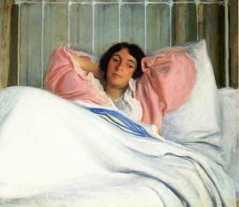 Artwork Title: Portrait of the Artist's Wife, Edith