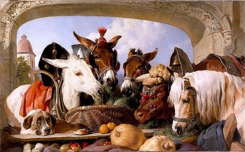 Artwork Title: A Group of Animals, Geneva