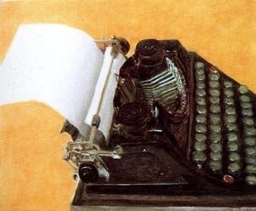Artwork Title: The Old Tyepwriter