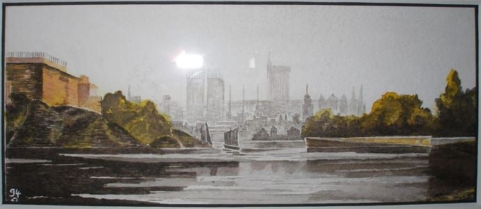 Artwork Title: English View