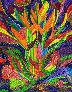 Artwork Title: Tropical Crane