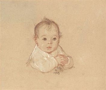 Artwork Title: Portrait Of A Child