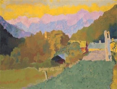 Artwork Title: On the way toSoglio