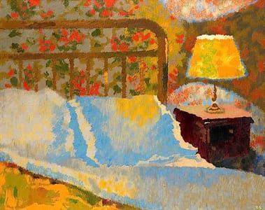 Artwork Title: Mein Hotelzimmer in Paris. (My Hotel Room in Paris)