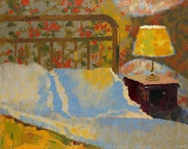 Artwork Title: Mein Hotelzimmer in Paris. (My Hotel Room in Paris)