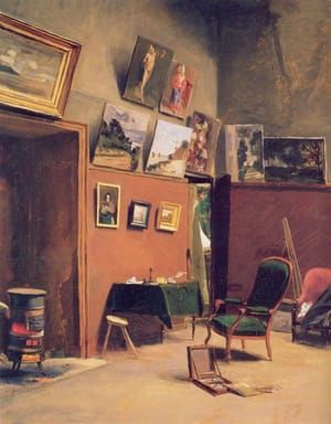 Artwork Title: Studio in the Rue de Furstenberg