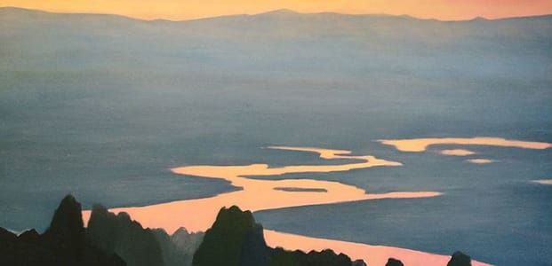 Artwork Title: Flat Creek Sunrise