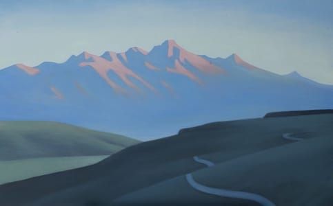 Artwork Title: A Lone Road