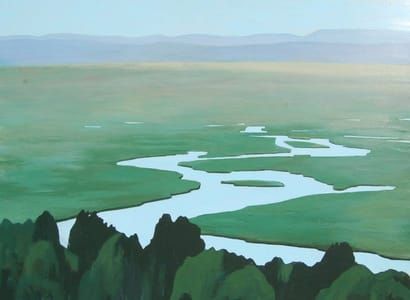 Artwork Title: Blue Refuge No. 2