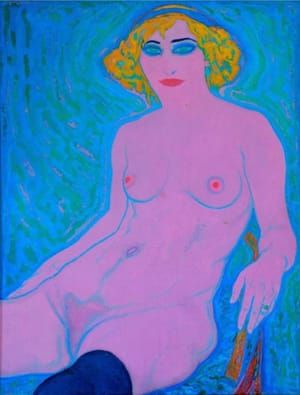 Artwork Title: Seated Nude