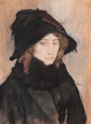 Artwork Title: Portrait of an Overtoom (The Artist's Wife)