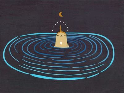 Artwork Title: Moon Bath
