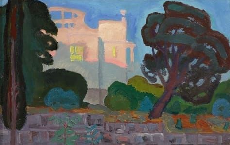 Artwork Title: Pink House in Mishkor