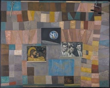 Artwork Title: Натюрморт с лоскутным одеялом (Still Life with Patchwork Quilt)