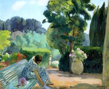 Artwork Title: The Terrace in Pradet