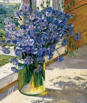 Artwork Title: Cornflowers in a Sunbean