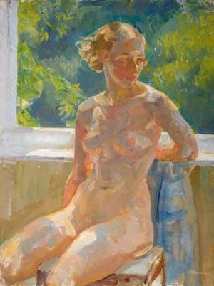 Artwork Title: At the Window