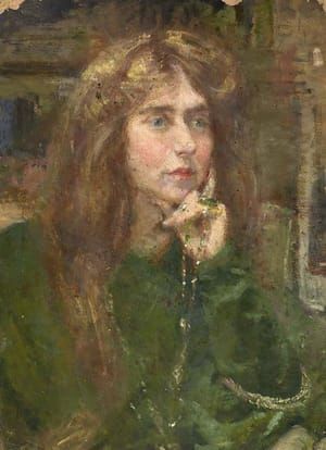 Artwork Title: Natalie with Necklace