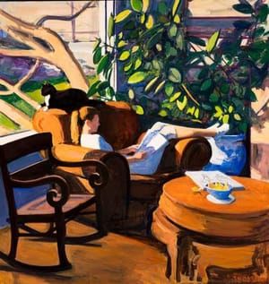 Artwork Title: Reading Sociology