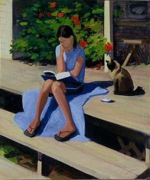 Artwork Title: Summer Reading