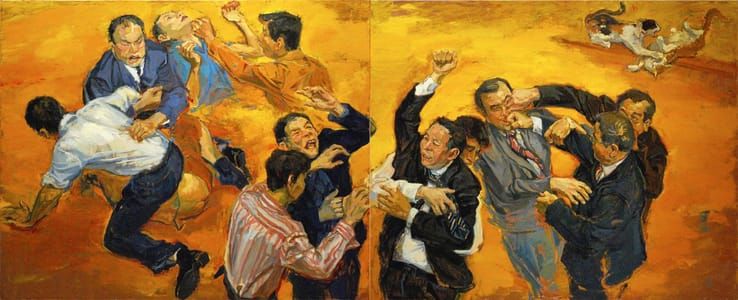 Artwork Title: Fight