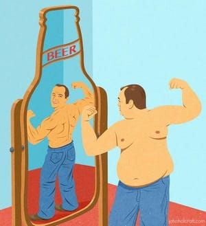 Artwork Title: Beer Mirror