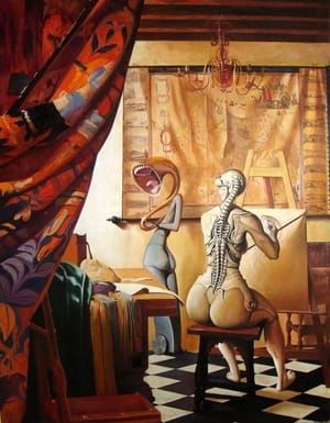 Artwork Title: The Allegory Of Painting