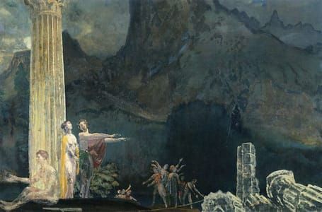 Artwork Title: Builders of the Temple