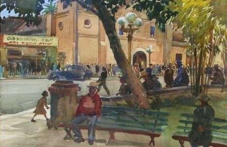 Artwork Title: Plaza Mission