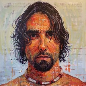 Artwork Title: Eloy con una Barba de Chivo