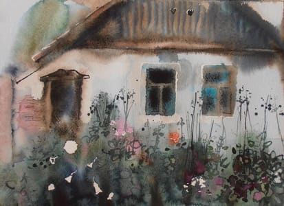 Artwork Title: My Village_1