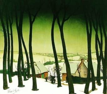 Artwork Title: Winter in Flanders